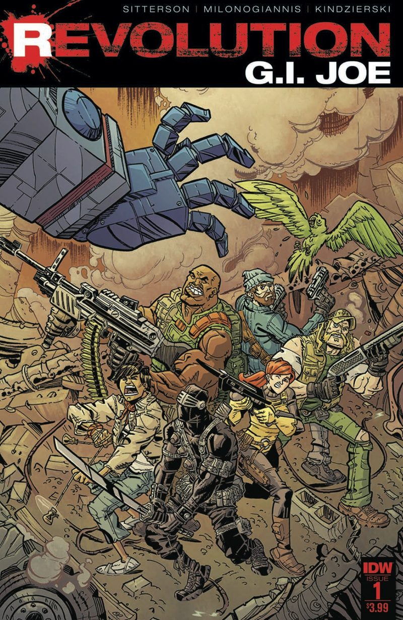 Image: IDW; cover by Aaron Conley and Michael Garland